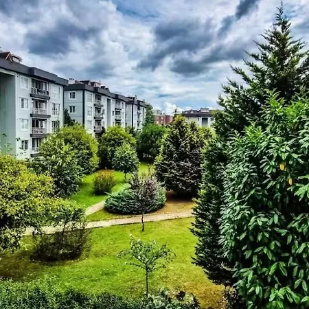 Sabiha Goekcene 5 Dk Havuz, Balkon, Otopark Yesillikler Icinde 公寓 *