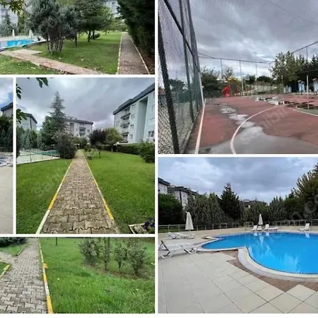 Sabiha Goekcene 5 Dk Havuz, Balkon, Otopark Yesillikler Icinde *